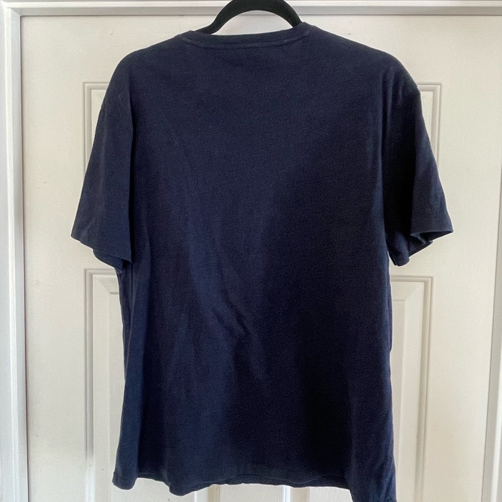 Polo Ralph Lauren Navy V-Neck Tee - Picture 3 of 5